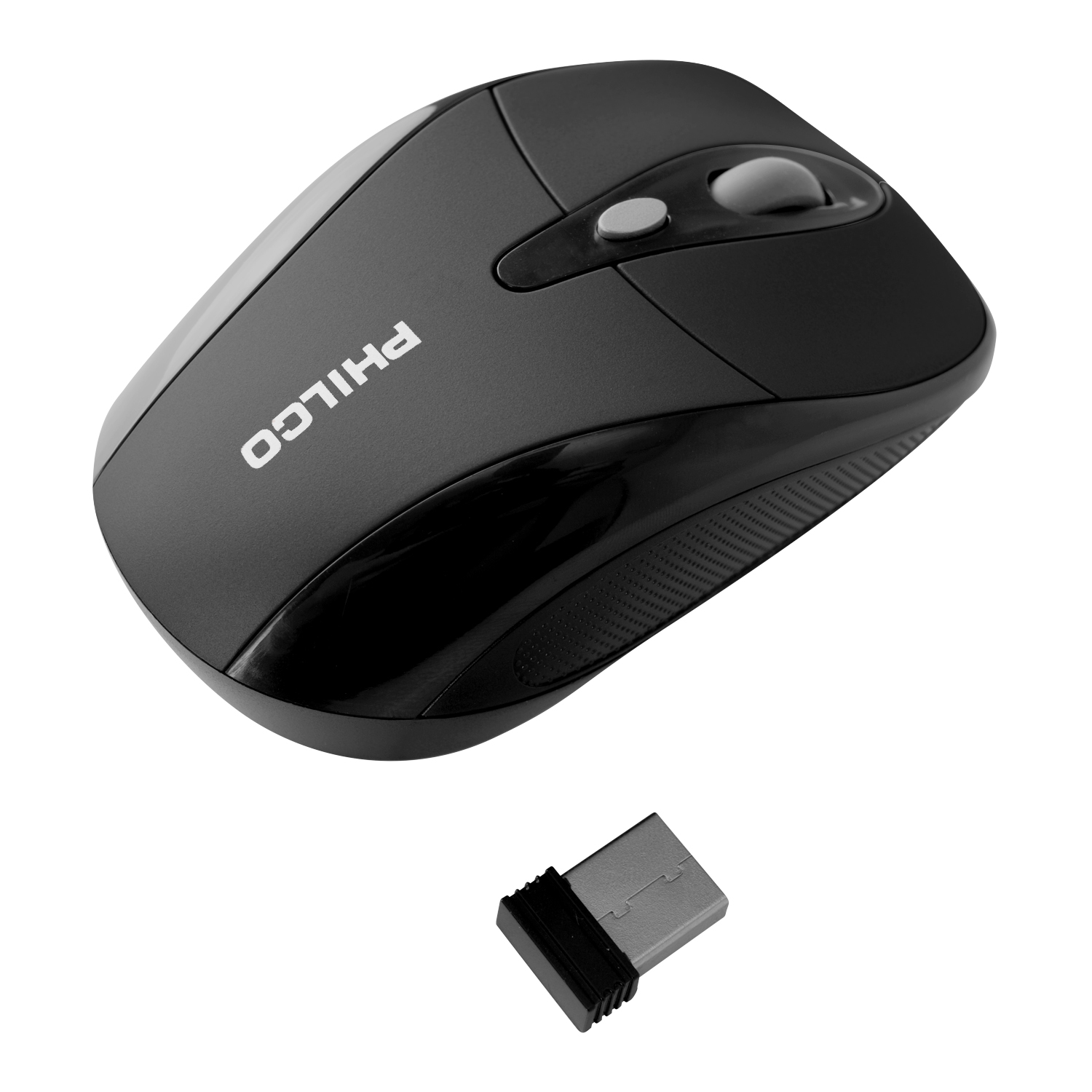 MOUSE OPTICO INAL PHILCO NEGRO - 1