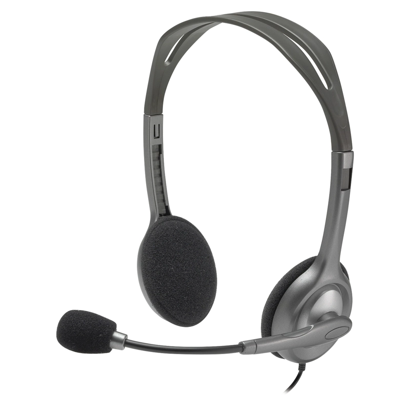 AUDÍFONOS LOGITECH HEADSET H111 981 612 - 1