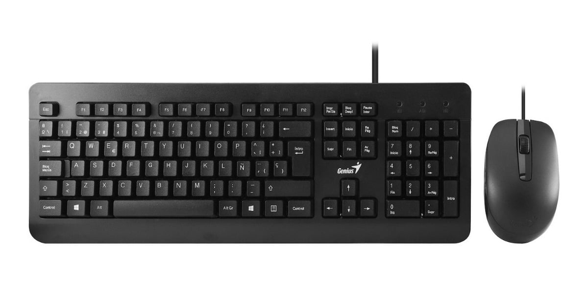 COMBO TECLADO + MOUSE ALAMBRICO USB KM-160 - 2