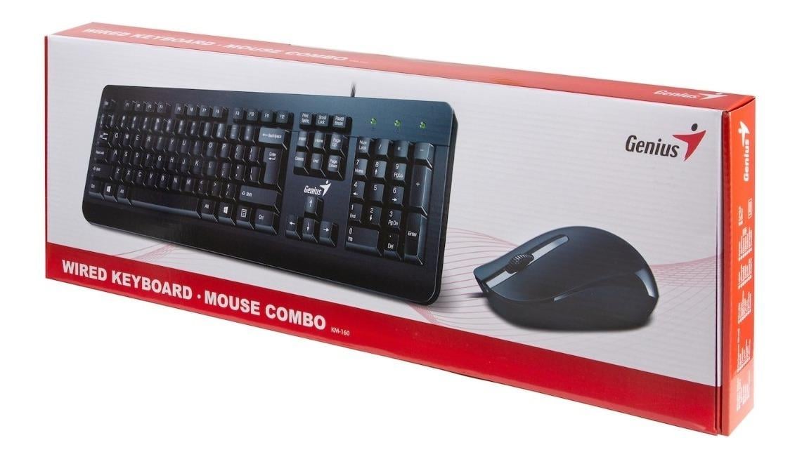 COMBO TECLADO + MOUSE ALAMBRICO USB KM-160 - 5