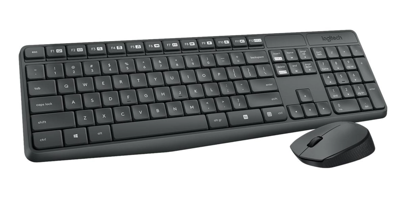 KIT TECLADO + MOUSE UNIVERSAL INALÁMBRICO LOGITECH MK235 ESPAÑOL - 3