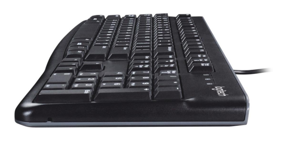 TECLADO WINDOWS LOGITECH K120 QWERTY ESPAÑOL ESPAÑA NEGRO - 4