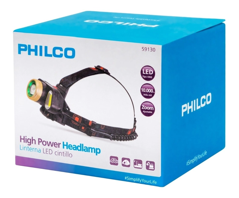 LINTERNA LED CINTILLO PHILCO - 5