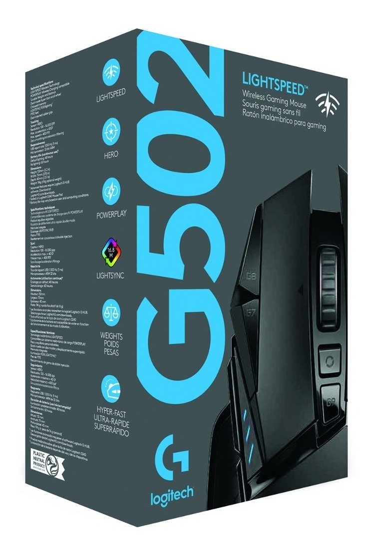 MOUSE G502 LIGHTSPEED WIRELESS - 5