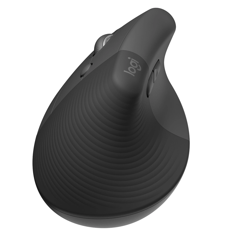 MOUSE LOGITECH 910-006467 LIFT ZURDO GRAPHITE BLACK - 2