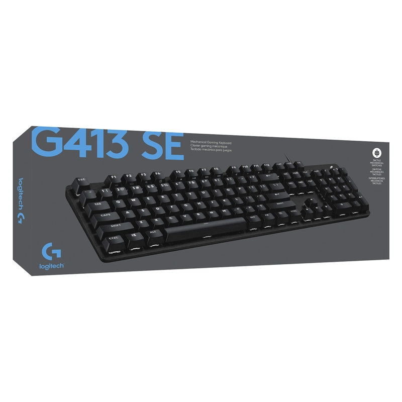 TECLADO LOGITECH KEYBOARD G413 BLACK - 3