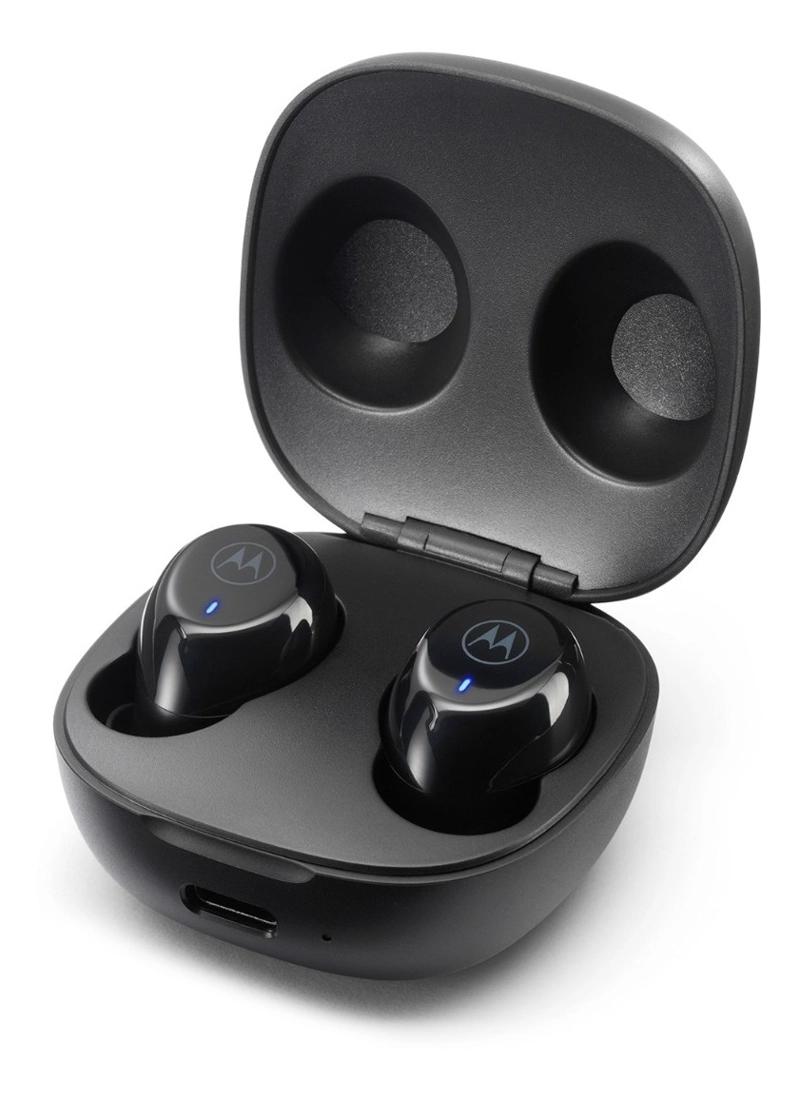 AUDÍFONOS MOTOROLA TRUE WIRELESS 105 BUDS BLUETOOTH NEGRO - 1