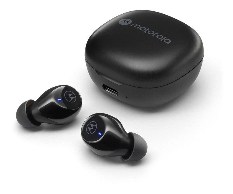 AUDÍFONOS MOTOROLA TRUE WIRELESS 105 BUDS BLUETOOTH NEGRO - 2
