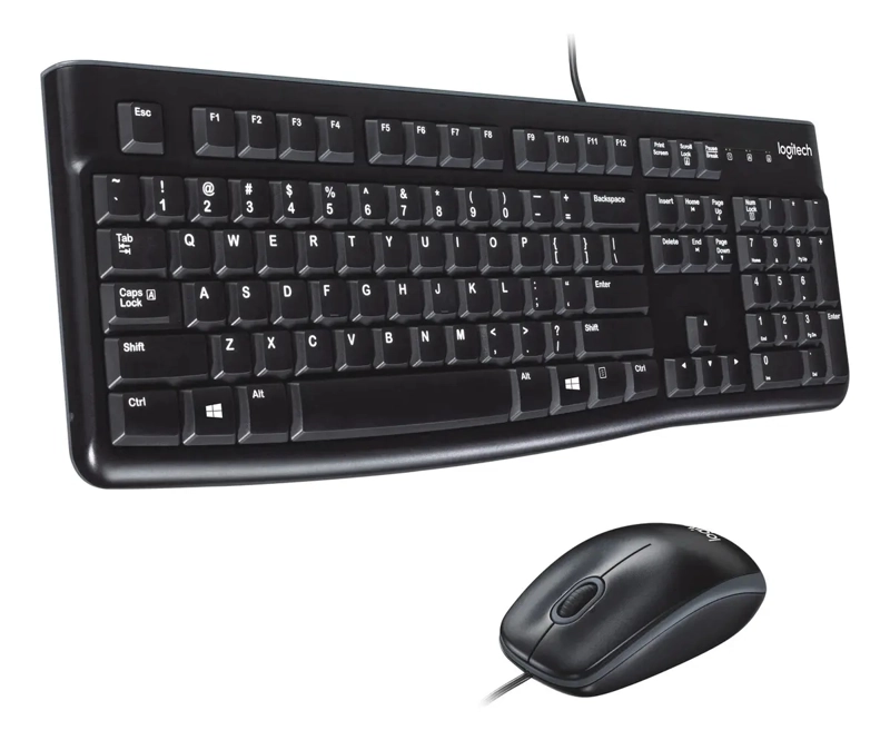 KIT TECLADO + MOUSE XBOX LOGITECH MK120 ESPAÑOL LATINOAMÉRICA - 2