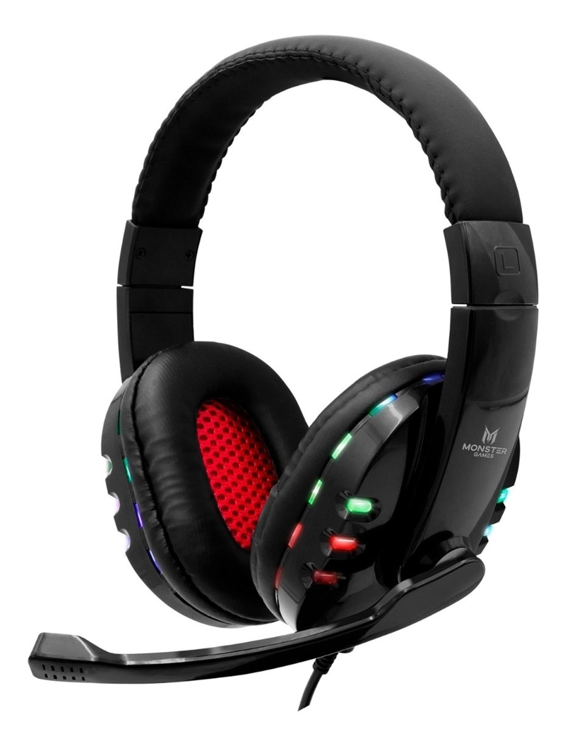 AUDÍFONOS MONSTER GAMES HEADSET AU774 BOGEY - 1
