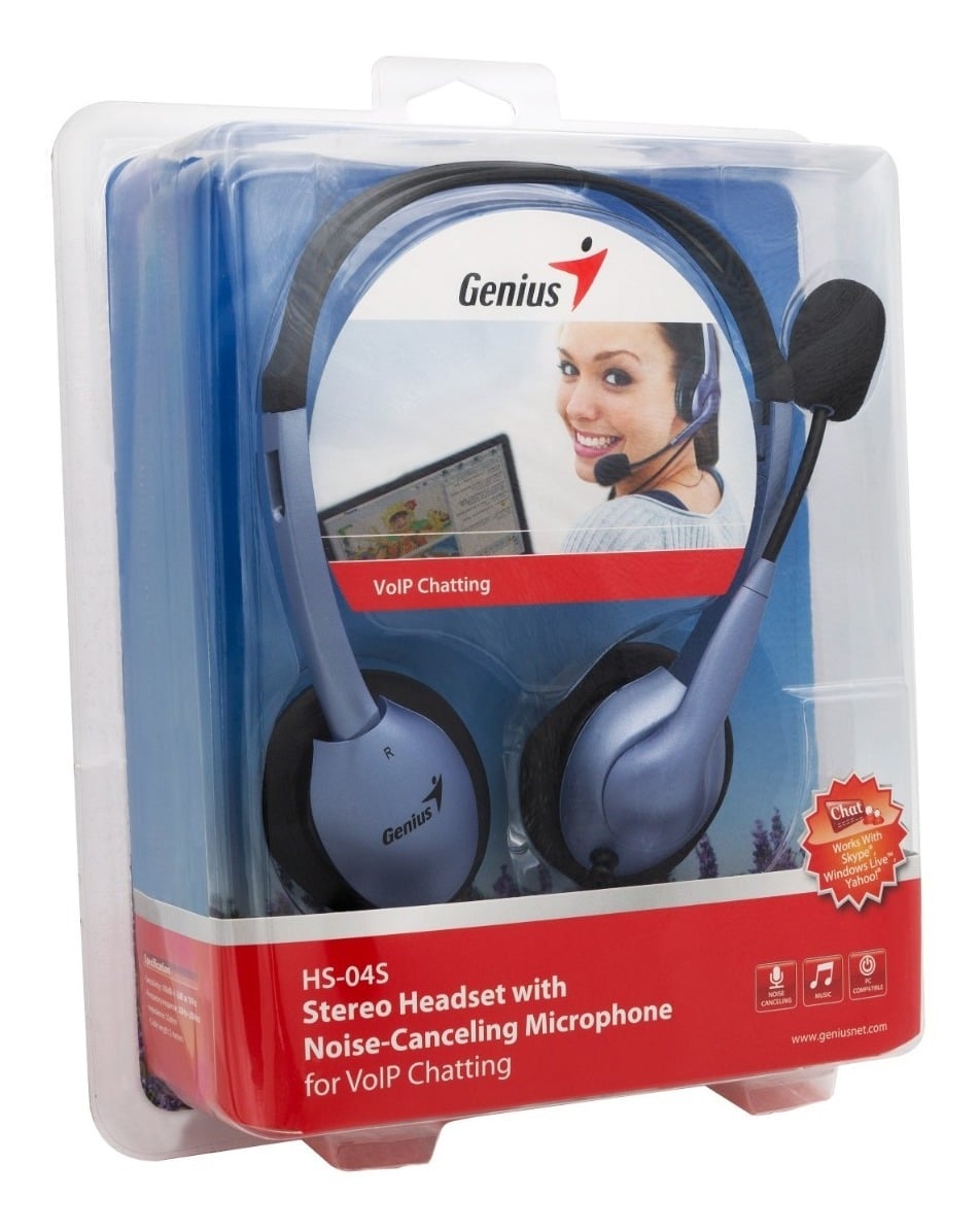 AUDÍFONOS GENIUS MULTIMEDIA HS-04S - 5