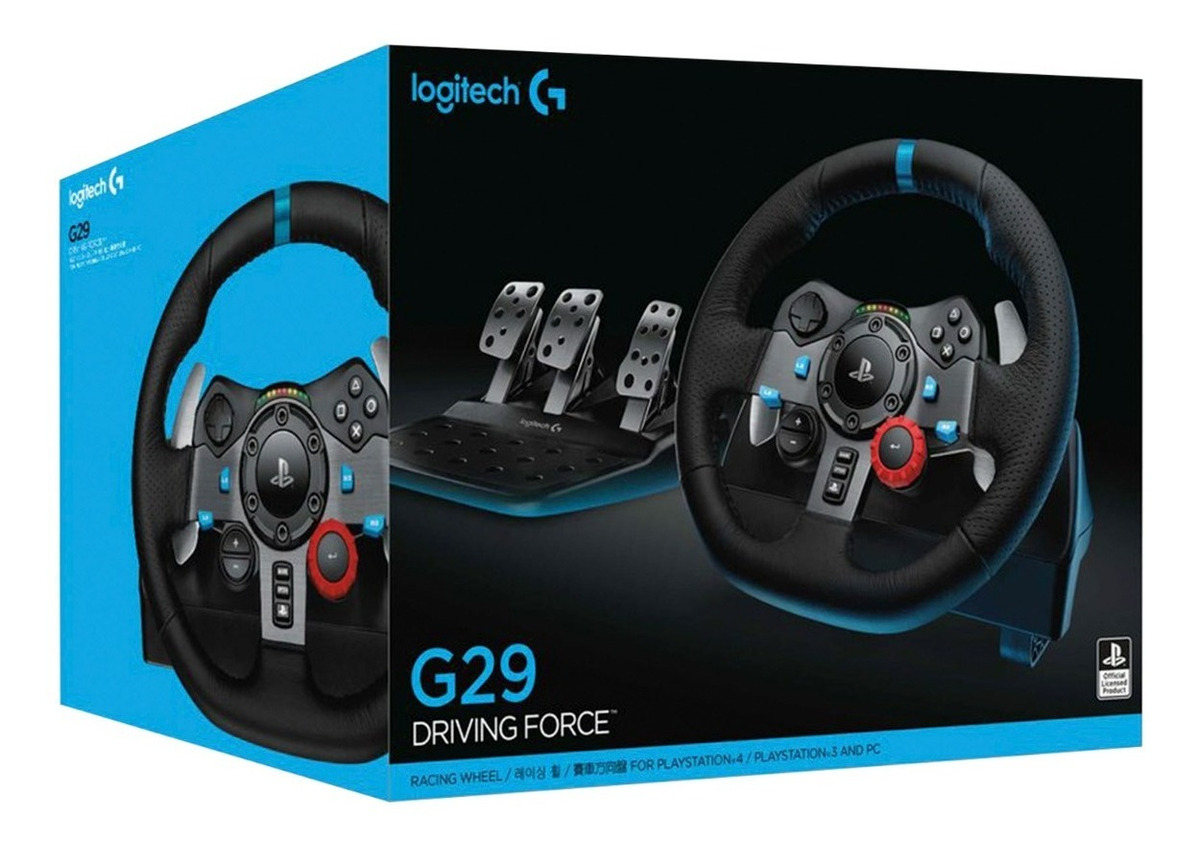 VOLANTE LOGITECH 941-000111 FORCE RACING G29 PS3 PS4 - 4