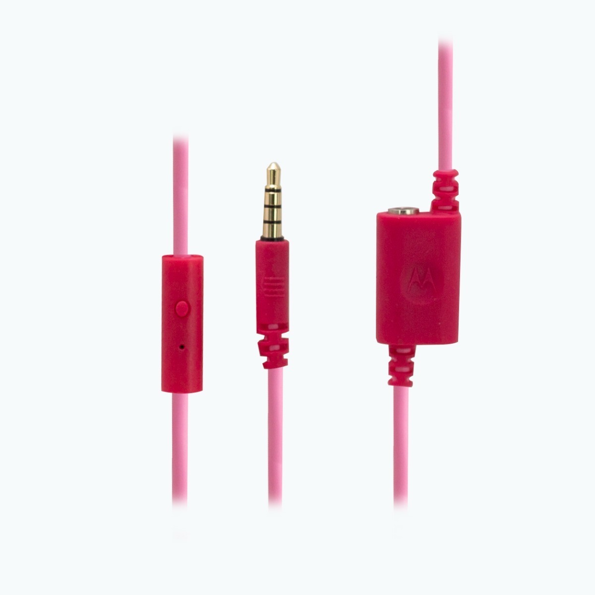 AUDÍFONOS MOTOROLA MANOS LIBRES JR 200 ROSADO CABLE - 4