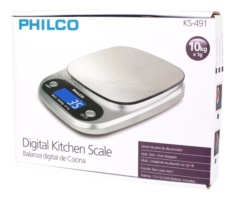 BALANZA DIGITAL | PHILCO MODELO 491 - 4