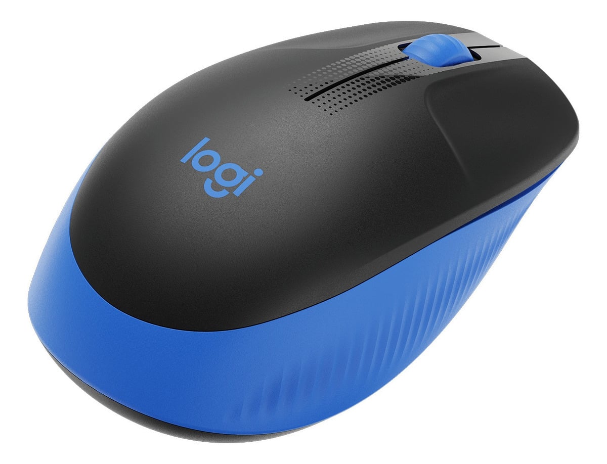 MOUSE INALÁMBRICO LOGITECH 910-005903 WIRELESS M190 AZUL - 1