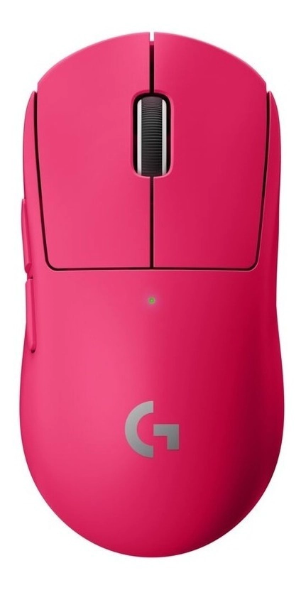 MOUSE GAMER RECARGABLE LOGITECH PROSERIESX SUPERLIGHT ROSA - 1