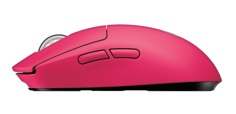 MOUSE GAMER RECARGABLE LOGITECH PROSERIESX SUPERLIGHT ROSA - 3