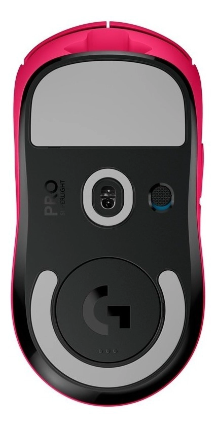 MOUSE GAMER RECARGABLE LOGITECH PROSERIESX SUPERLIGHT ROSA - 4