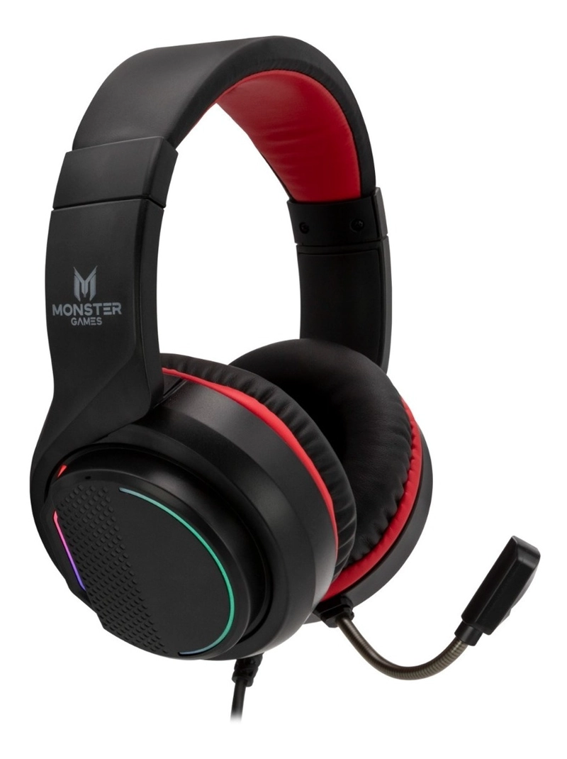 AUDÍFONOS GAMER MONSTER GAMES HEADSET AU928 SNAP - 1