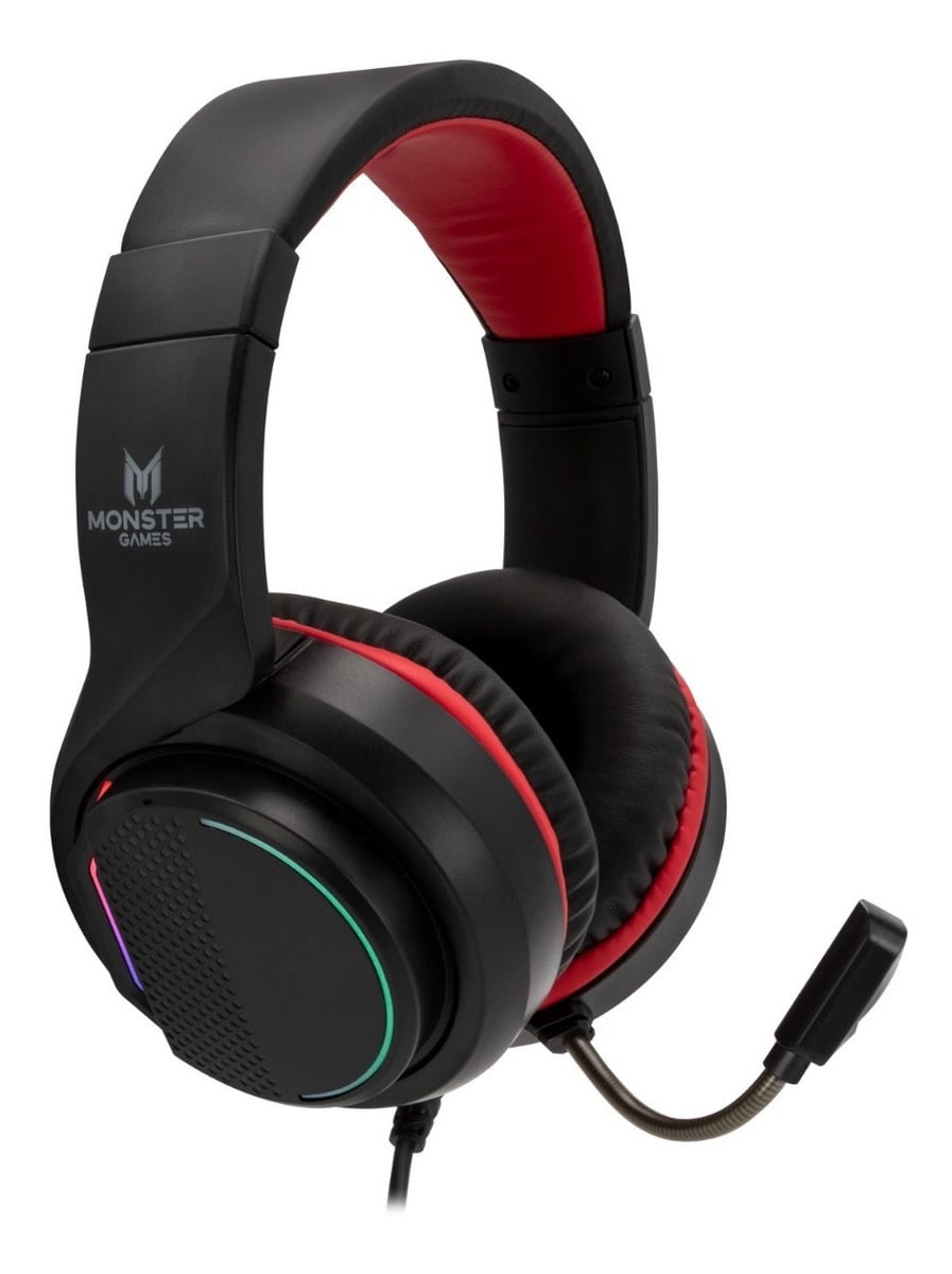 AUDÍFONOS GAMER MONSTER GAMES HEADSET AU928 SNAP - 2
