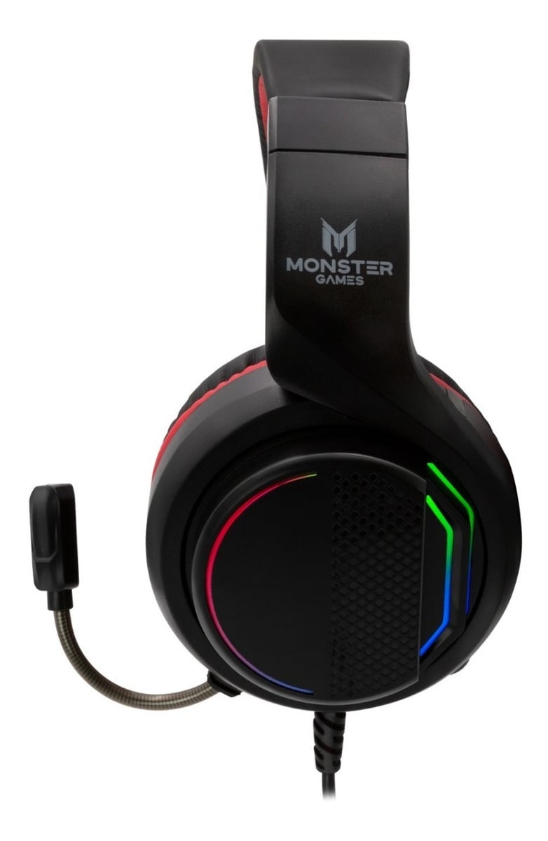 AUDÍFONOS GAMER MONSTER GAMES HEADSET AU928 SNAP - 3
