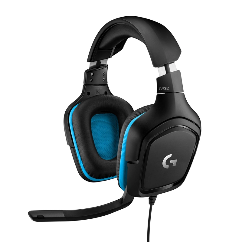 AUDÍFONOS GAMER LOGITECH HEADSET G432 ALAM SORROUND - 4