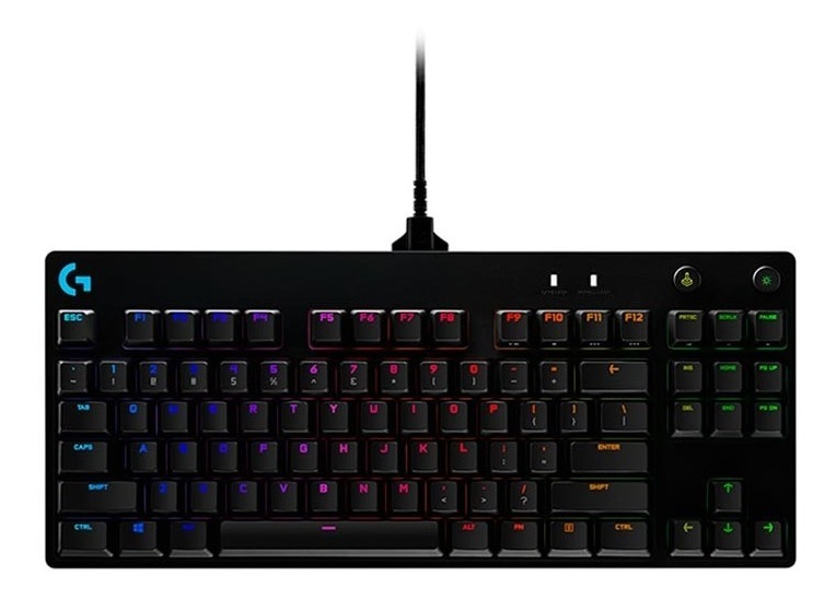 TECLADO LOGITECH KEYBOARD PRO GAMING KEYBOARD 920-009388 - 1