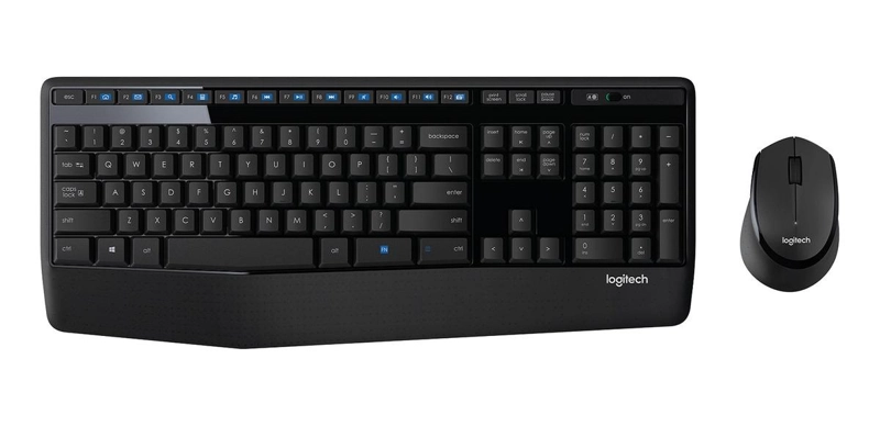 KIT TECLADO + MOUSE ANDROID INALÁMBRICO LOGITECH MK345 - 1