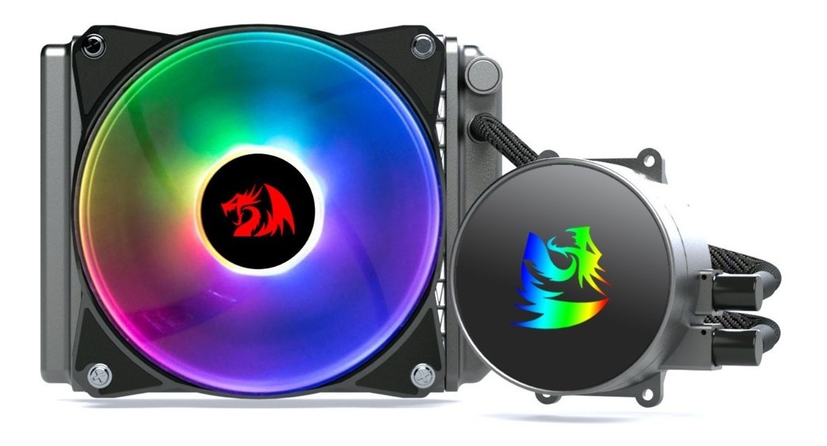 Redragon HL240 ARGB Sistema de refrigeración líquida, enfriador de agua de CPU con radiador de