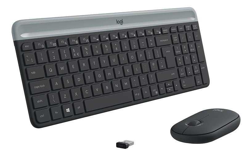 KIT TECLADO + MOUSE INALÁMBRICO LOGITECH MK470 INGLÉS US - 3