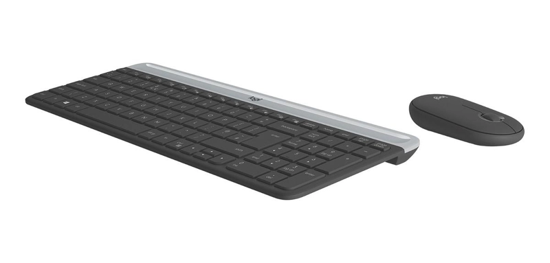 KIT TECLADO + MOUSE INALÁMBRICO LOGITECH MK470 INGLÉS US - 4