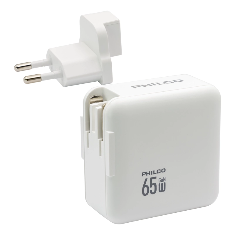 CARG. DE PARED SUPER RAPIDO 65W USB A Y TIPO C - 6