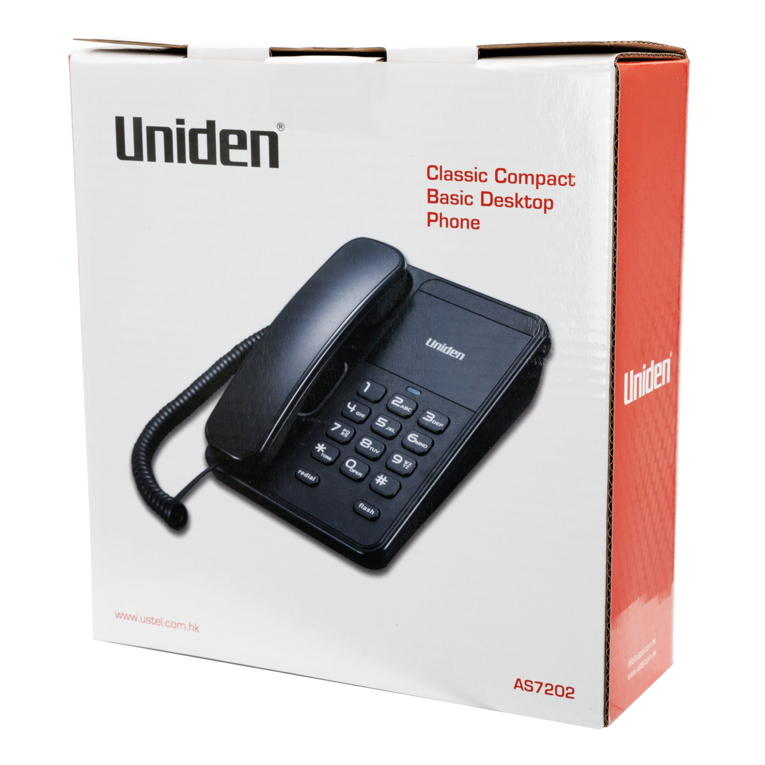 TELEFONO UNIDEN AS-7202 SOBREMESA NEGRO - 6