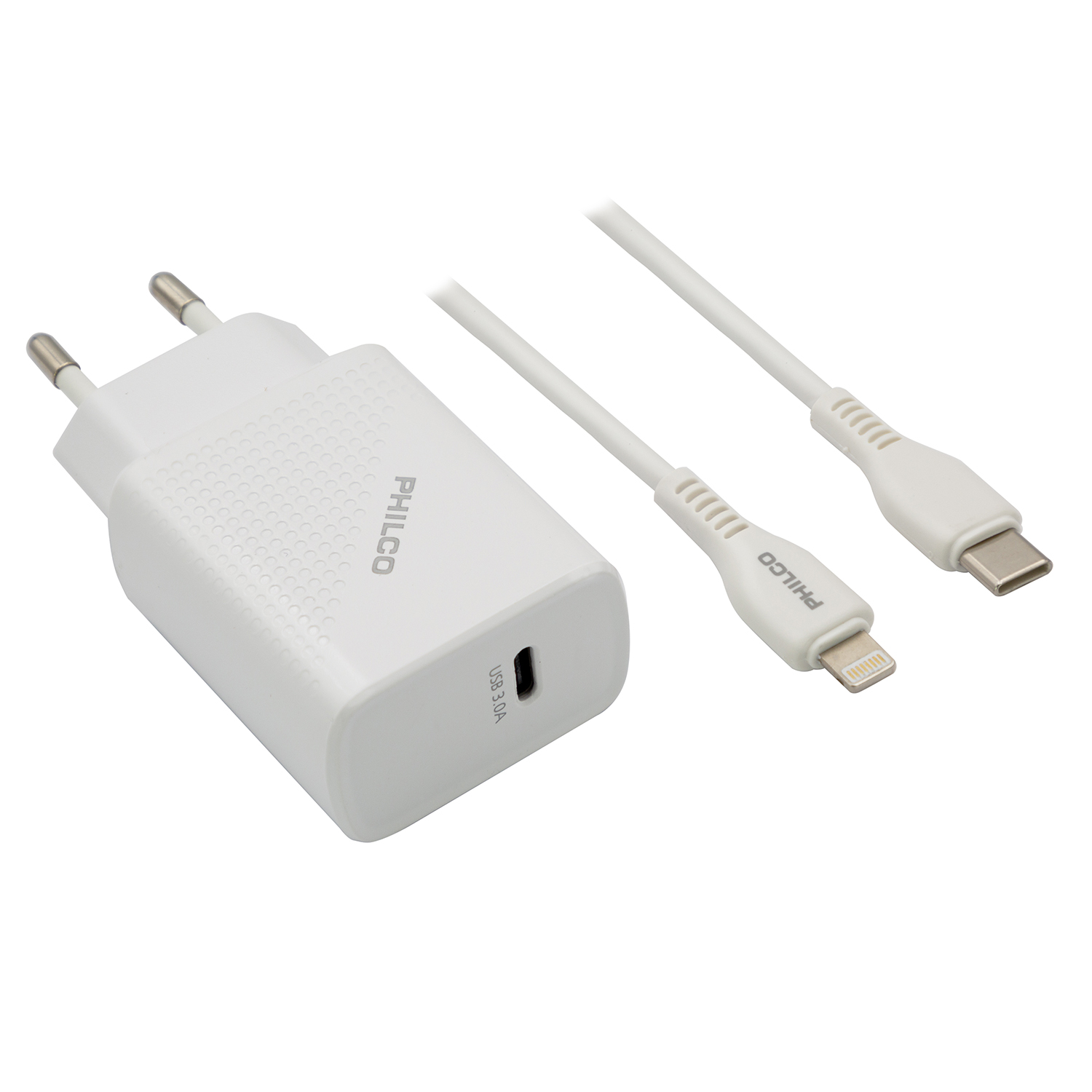 CARG. DE PARED QUALCOM C/PUERTO TIPO C Y CABLE LIGHNTNING - 3