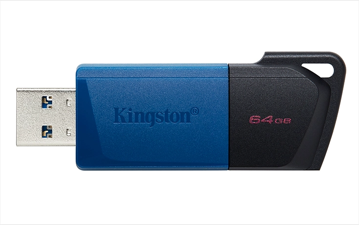 PENDRIVE KINGSTON USB 3.2 64GB EXODIA M DTXM COLOR AZUL - 2