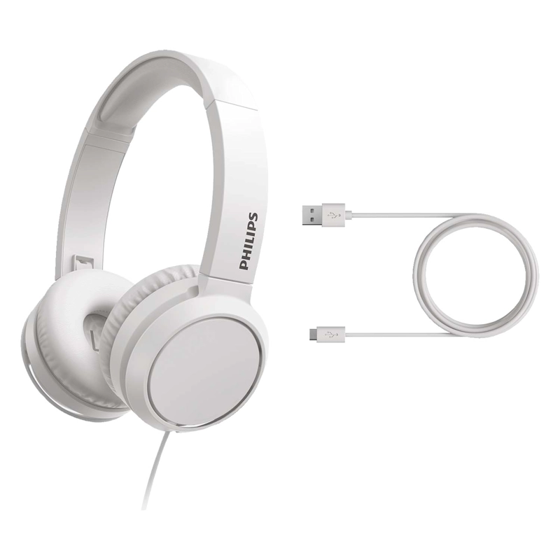 AUDÍFONOS PHILIPS HEADSET MANOS LIBRES TAH4105 BLANCO - 2
