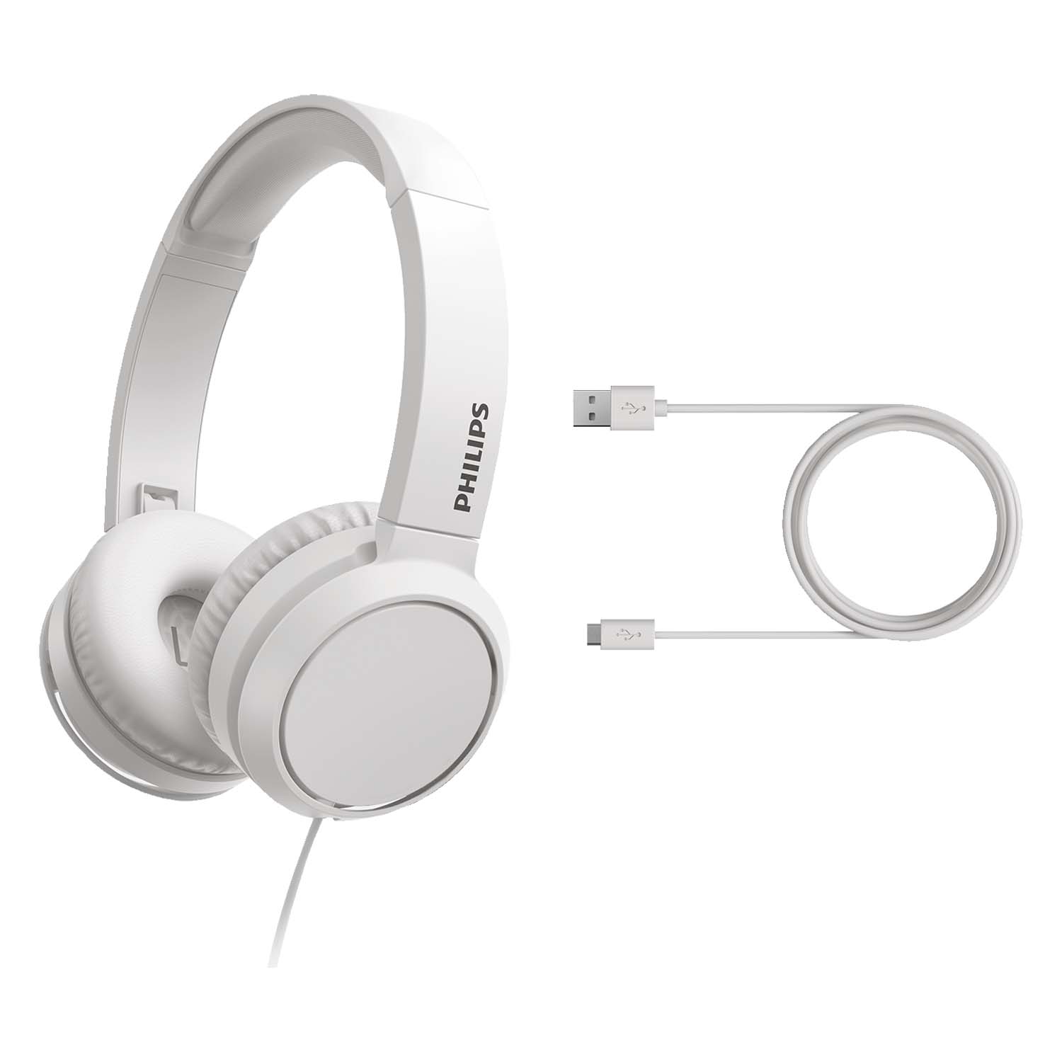 AUDÍFONOS PHILIPS HEADSET MANOS LIBRES TAH4105 BLANCO - 2