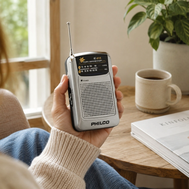 RADIO PHILCO PORTATIL ICX-15  C/AUDIFONO - 3