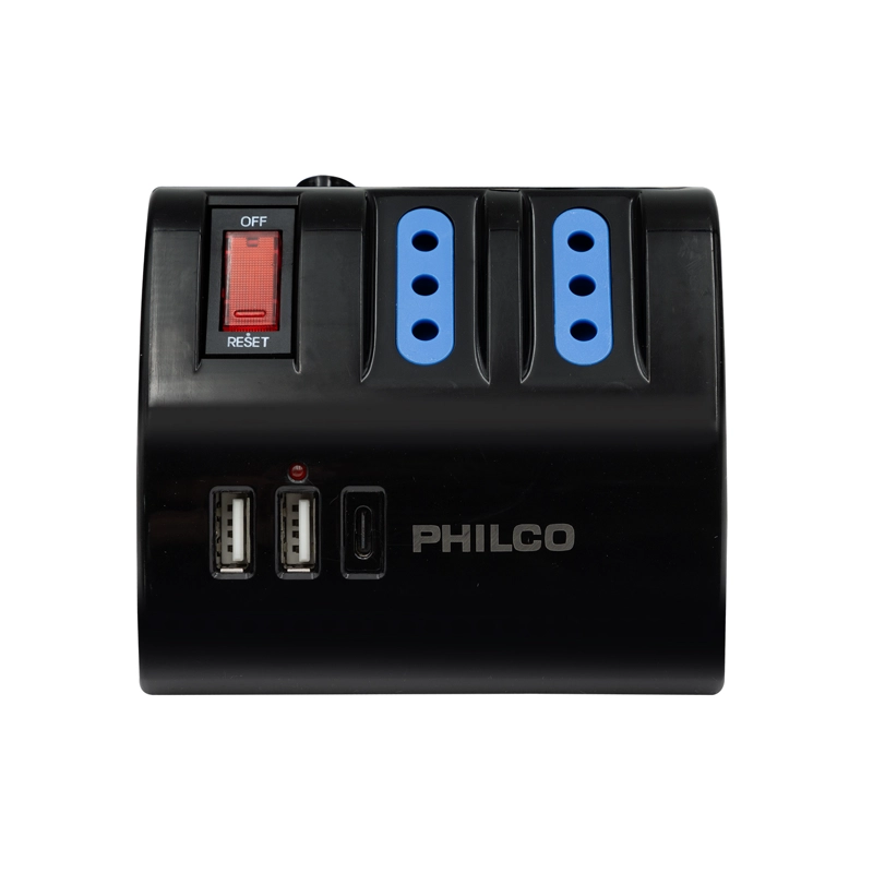 EXTENSIÓN DE ESCRITORIO PHILCO AC/USB TIPO C - 4