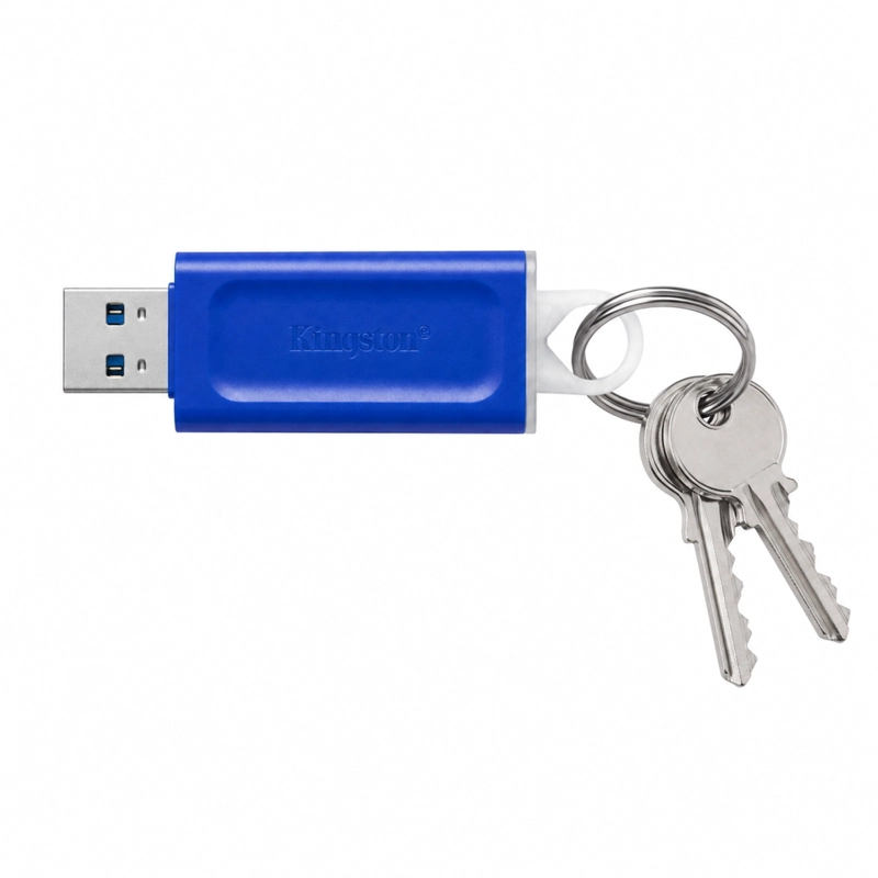 ADAPTADOR KINGSTON DTX/64GB PENDRIVE EXODIA 3.2 -64GB AZUL - 5