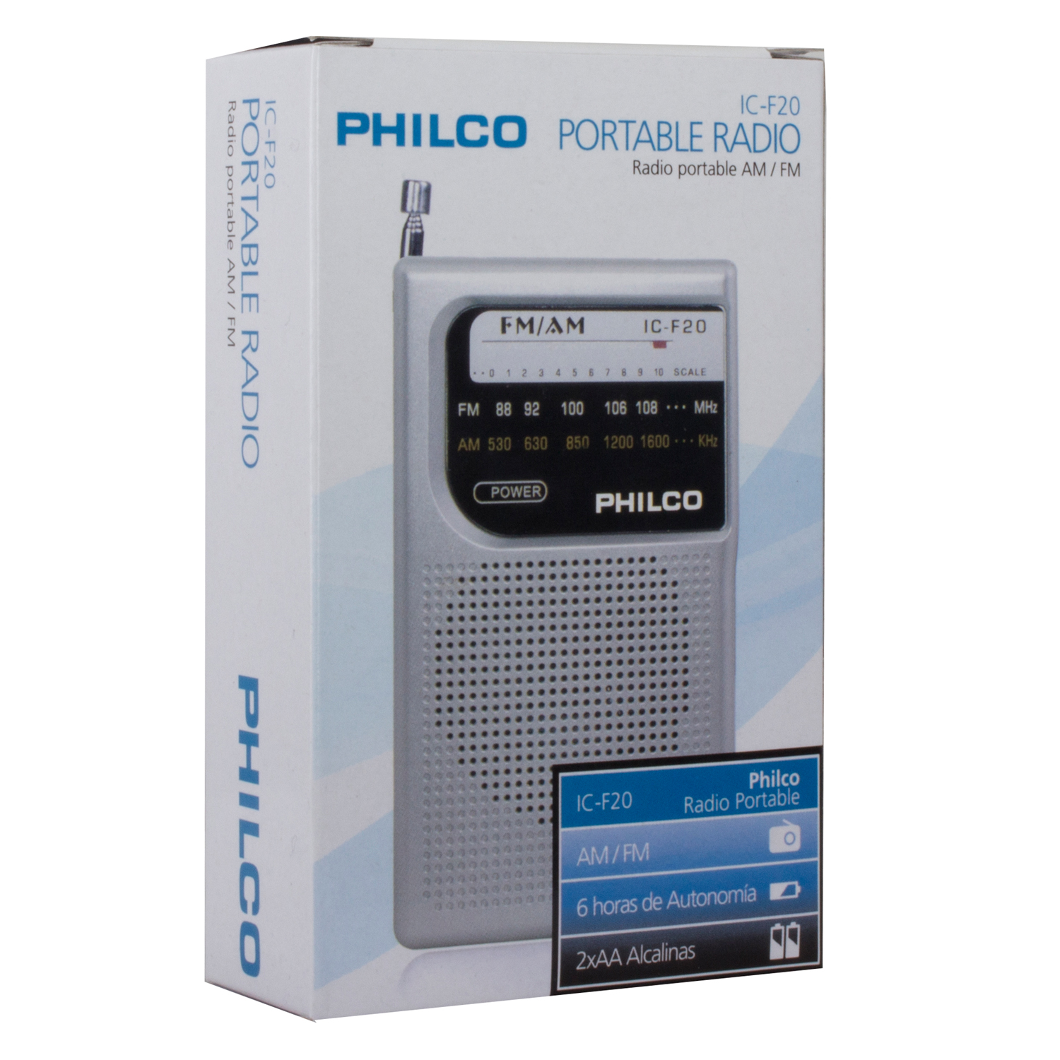 RADIO PHILCO PORTÁTIL C/ PARLANTE - 4