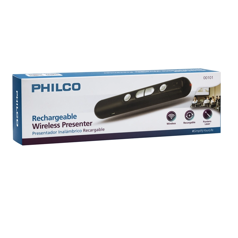 PRESENTADOR INALAMBRICO RECARGABLE PHILCO - 5