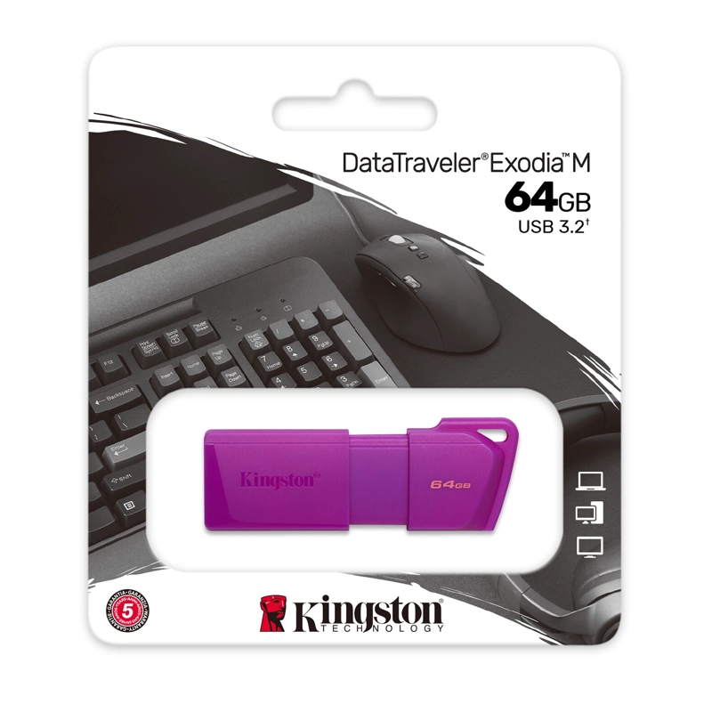 DTXM NEON 64GB PENDRIVE NEON MORADO 64GB 3.2 - 4