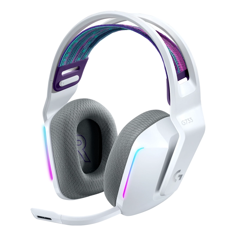 HEADSET PC G733 LIGHTSPEED WIRELESS MULTICOLOR BLANCO - 1