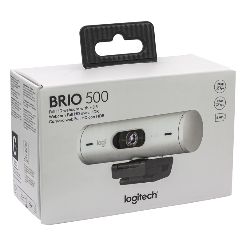 WEBCAM LOGITECH BRIO 500 NO LANG OFF-WHITE 960-001426 - 3