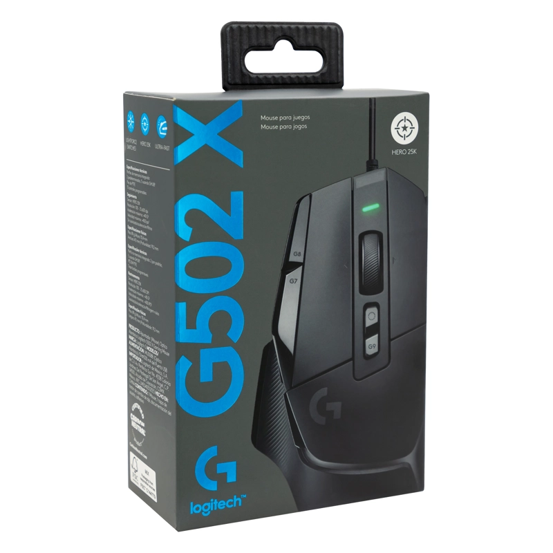 MOUSE LOGITECH 910-006137 GAMING G502 X BLACK - 3
