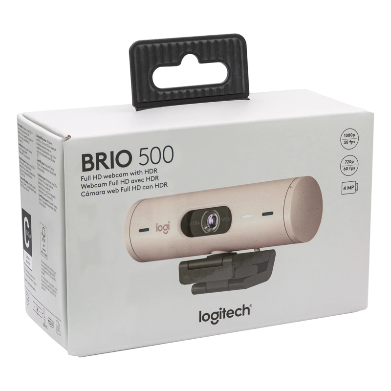 WEBCAM LOGITECH 960-001418 BRIO 500 NO LANG ROSE AMR-403 N A - 6