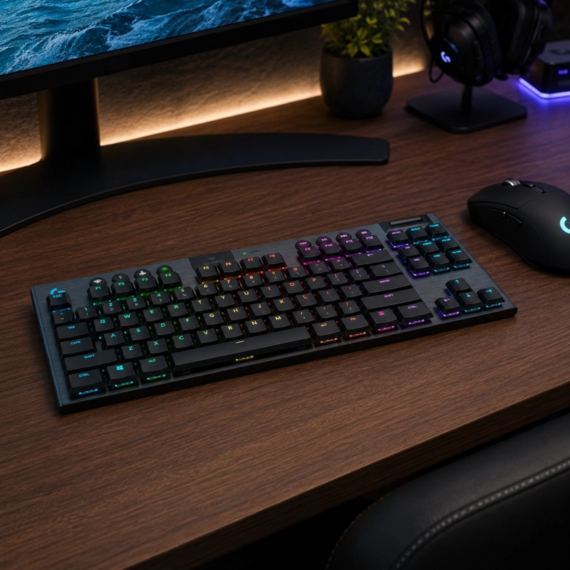 TECLADO LOGITECH 920-009495 G915 TKL US CARBON AMR - 6