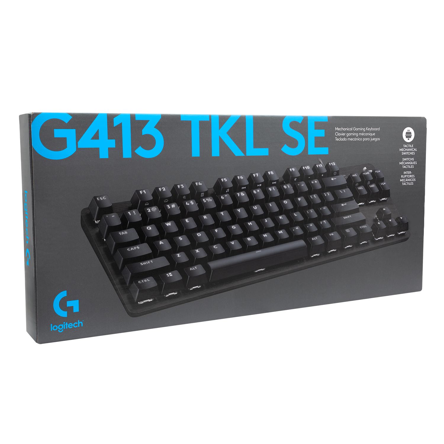 TECLADO LOGITECH 920-010442 KEYBOARD G413 TKL BLACK - 5