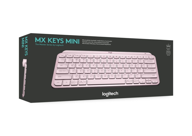 TECLADO LOGITECH 920-010478 MX KEYS MINI ROSE - 4